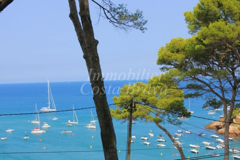Grande villa avec de magnifiques vues, située en 2ème ligne de mer, à vendre à Begur, Sa Riera